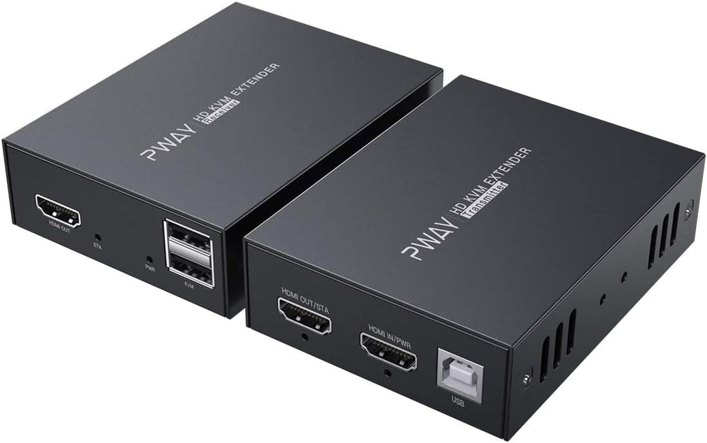 HDMI KVM USB Extender Over Ethernet Cat5e/6 Up to 50m/164ft 1080P 3D V715