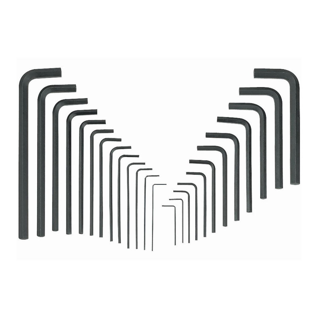 25 Piece SAE and Metric Hex Key Set H367