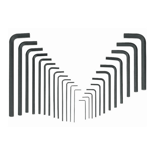 25 Piece SAE and Metric Hex Key Set H367