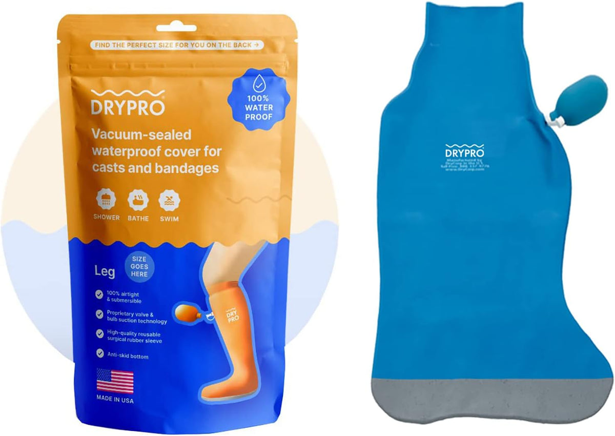 Blue Small Waterproof Half Leg Cast Cover X952407