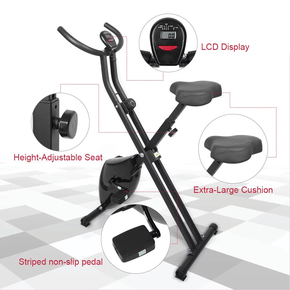 Indoor Upright Exercise Bike 264lb Max T865