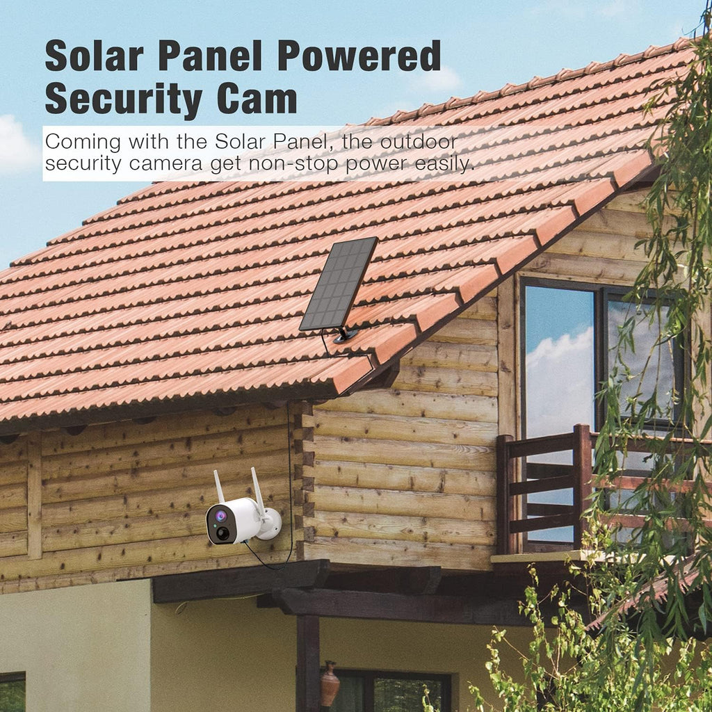 1080P Solar Wireless Security Camera with Night Vision Z64051