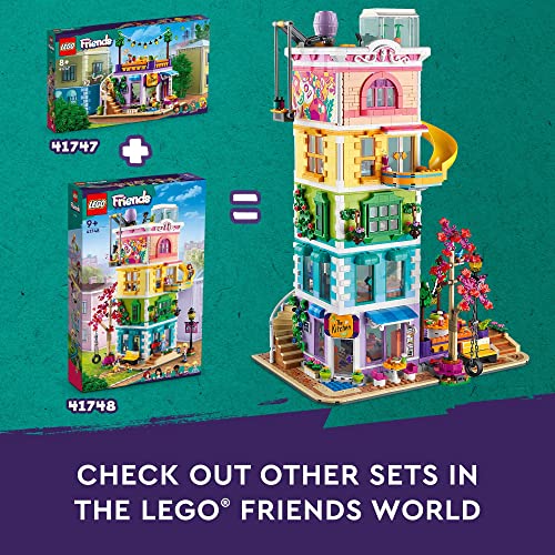 Building Toy Set with 6 Mini-Dolls and Pet Dog J847950