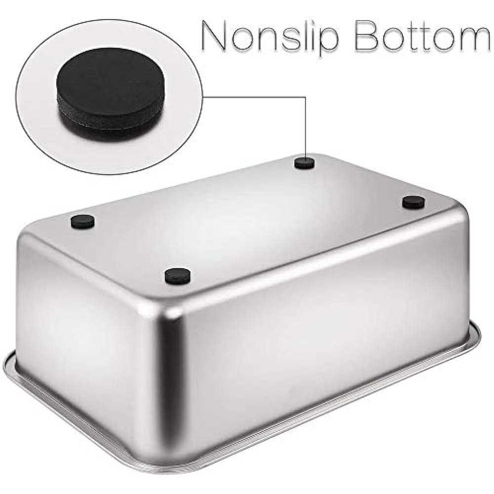 Stainless Steel Litter Box with High Sides P12256