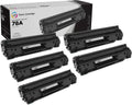 Compatible Toner Cartridge Replacements (Black, 5-Pack) T242856