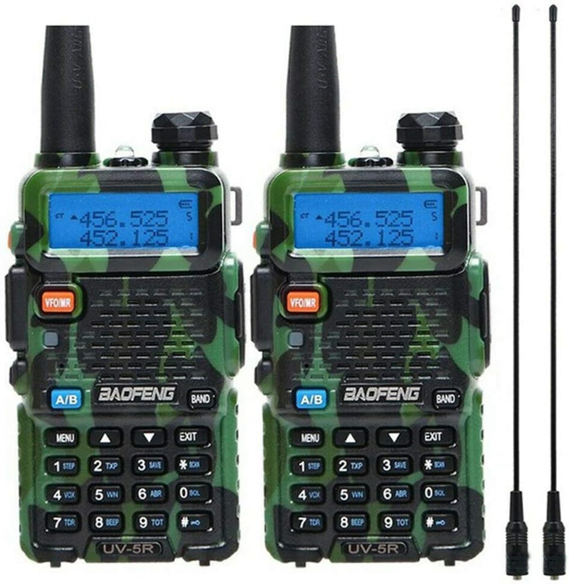 2 Pack Camo Two Way Radio with Antenna K25833