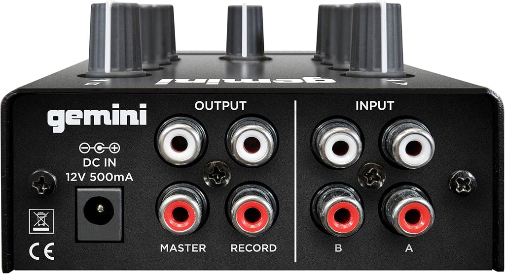 2-Channel DJ Podcast Mixer with Cross-Fader C5133