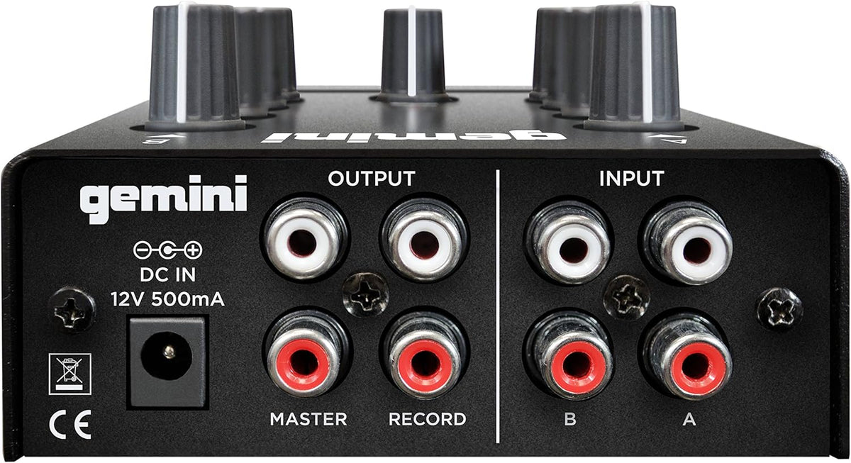 2-Channel DJ Podcast Mixer with Cross-Fader C5133