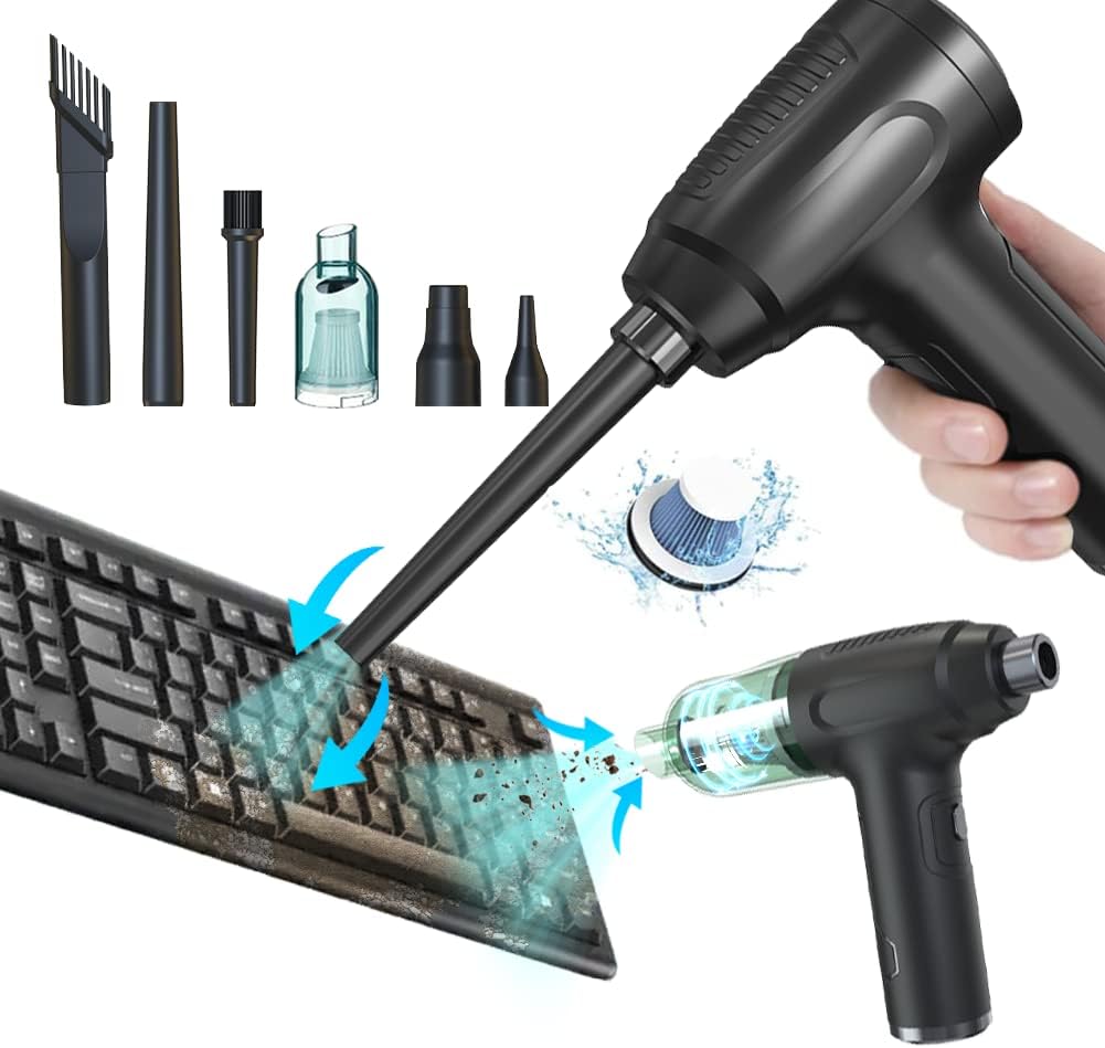 Cordless Air Duster & Vacuum Cleaner 2-in-1 A65973