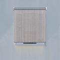 Off-White Cordless PVC Solar Exterior Roller Shade F643668