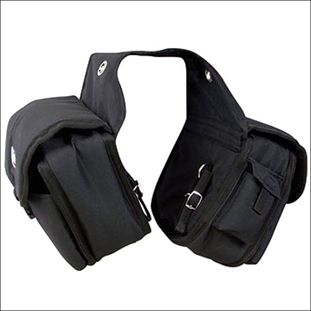 Black Medium Rear Saddle Bag H599