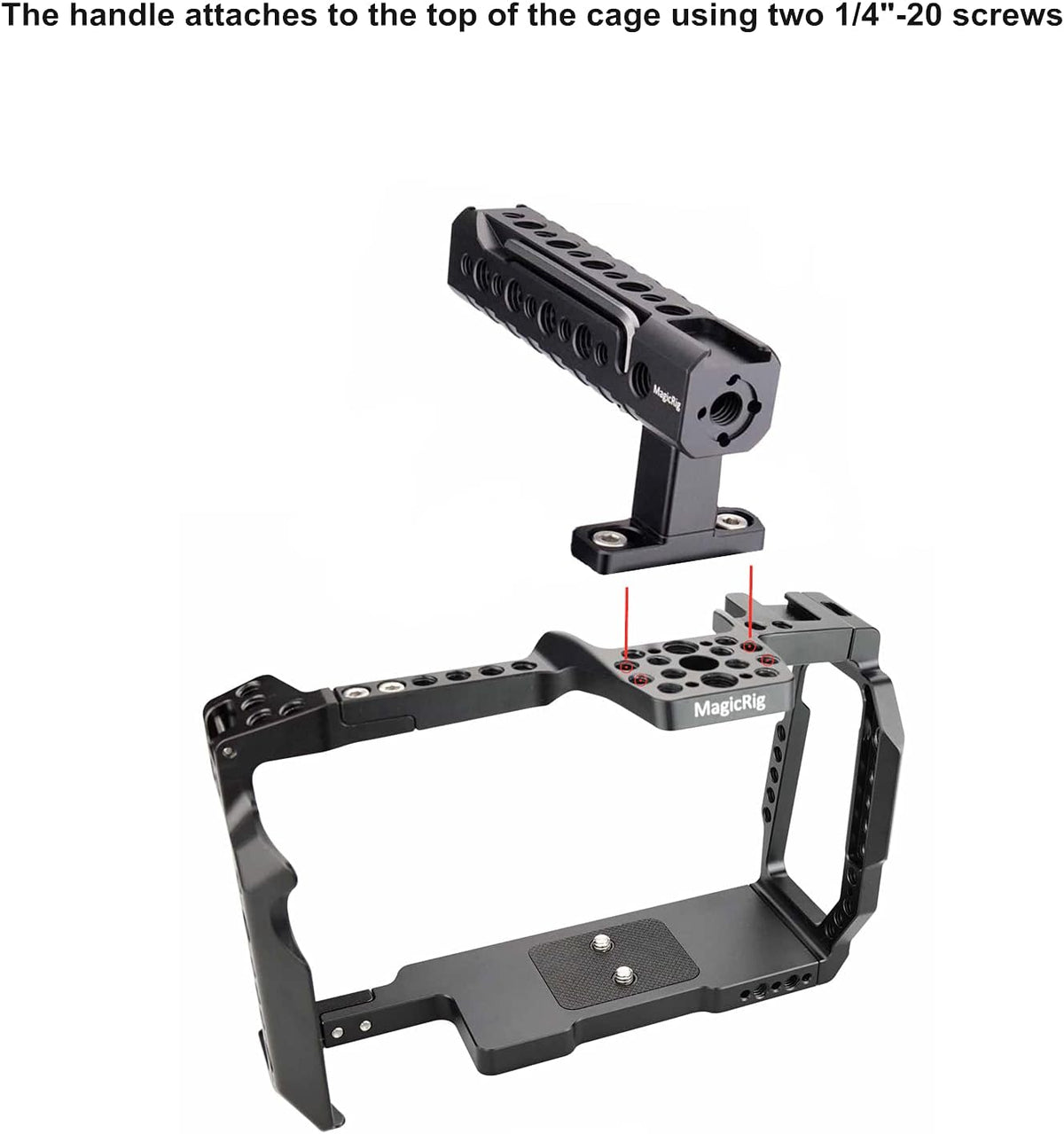 Camera Cage with Top Handle Q328273