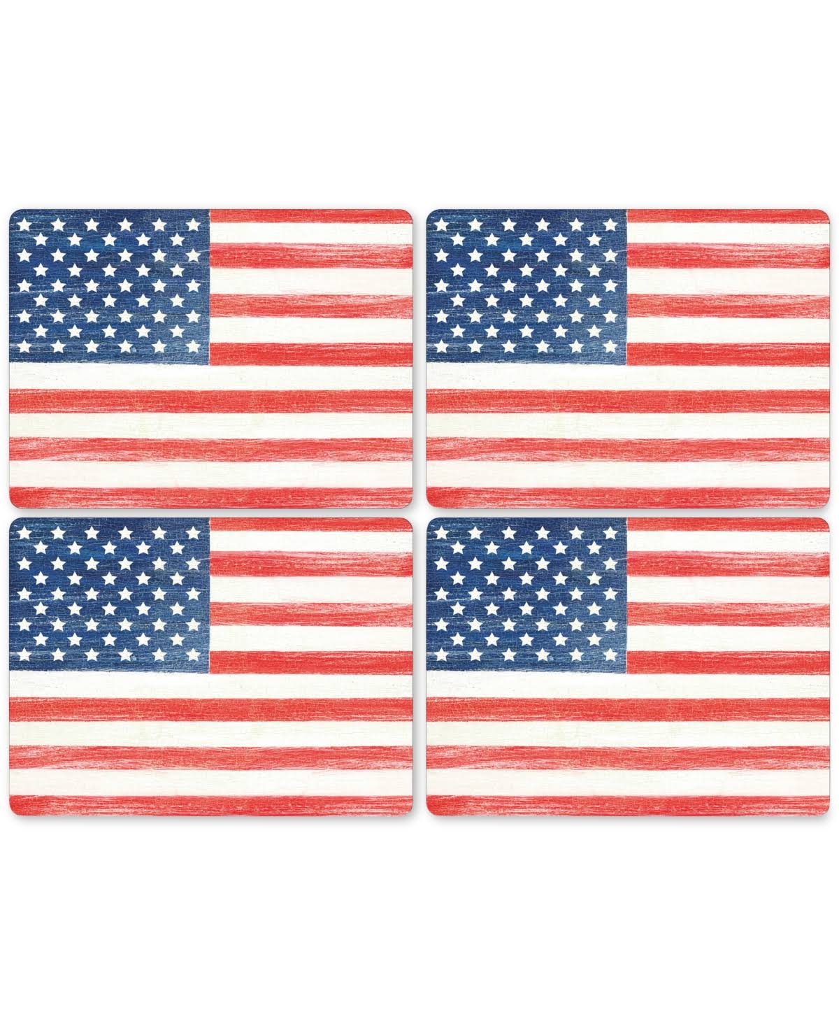 American Flag Placemats Set of 4 X4300