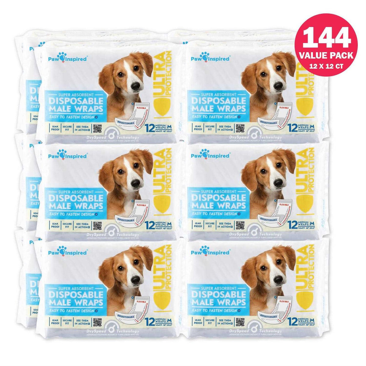 Disposable Belly Band Male Dog Wraps S207