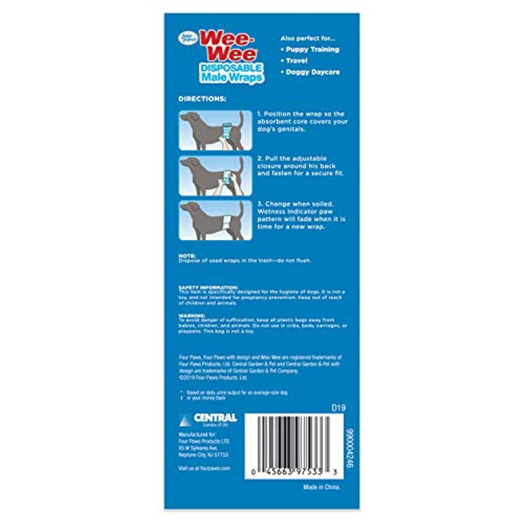 Disposable Male Dog Wraps E323910