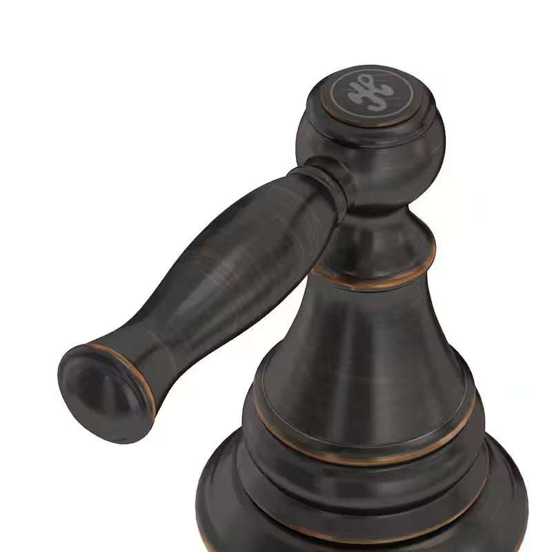 8 in. Widespread Double-Handle High-Arc Bathroom Faucet in Bronze X76954