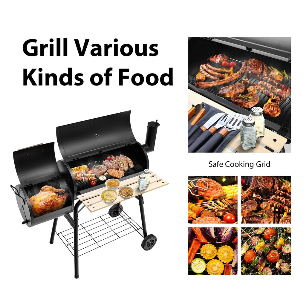 Charcoal BBQ Grill Smoker G62013