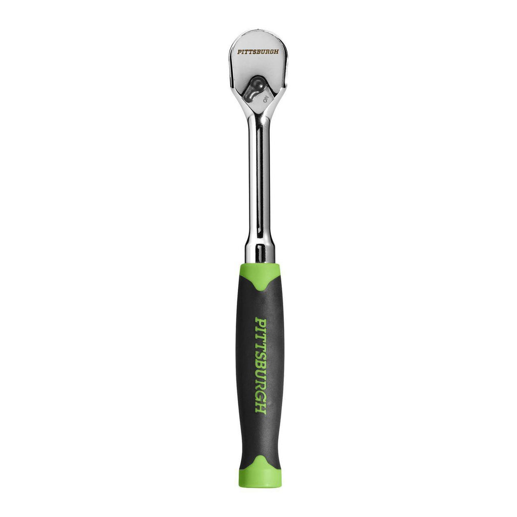 3/8 in. Drive Low-Profile Ratchet with Soft Grip X8376