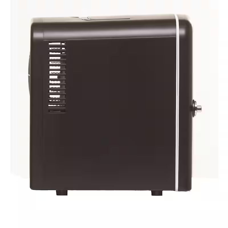 6-Can Retro Mini Fridge in Black I2717