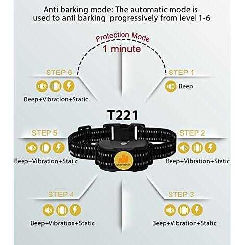 Auto Anti-bark Remote Dog Training Shock Collar V43953