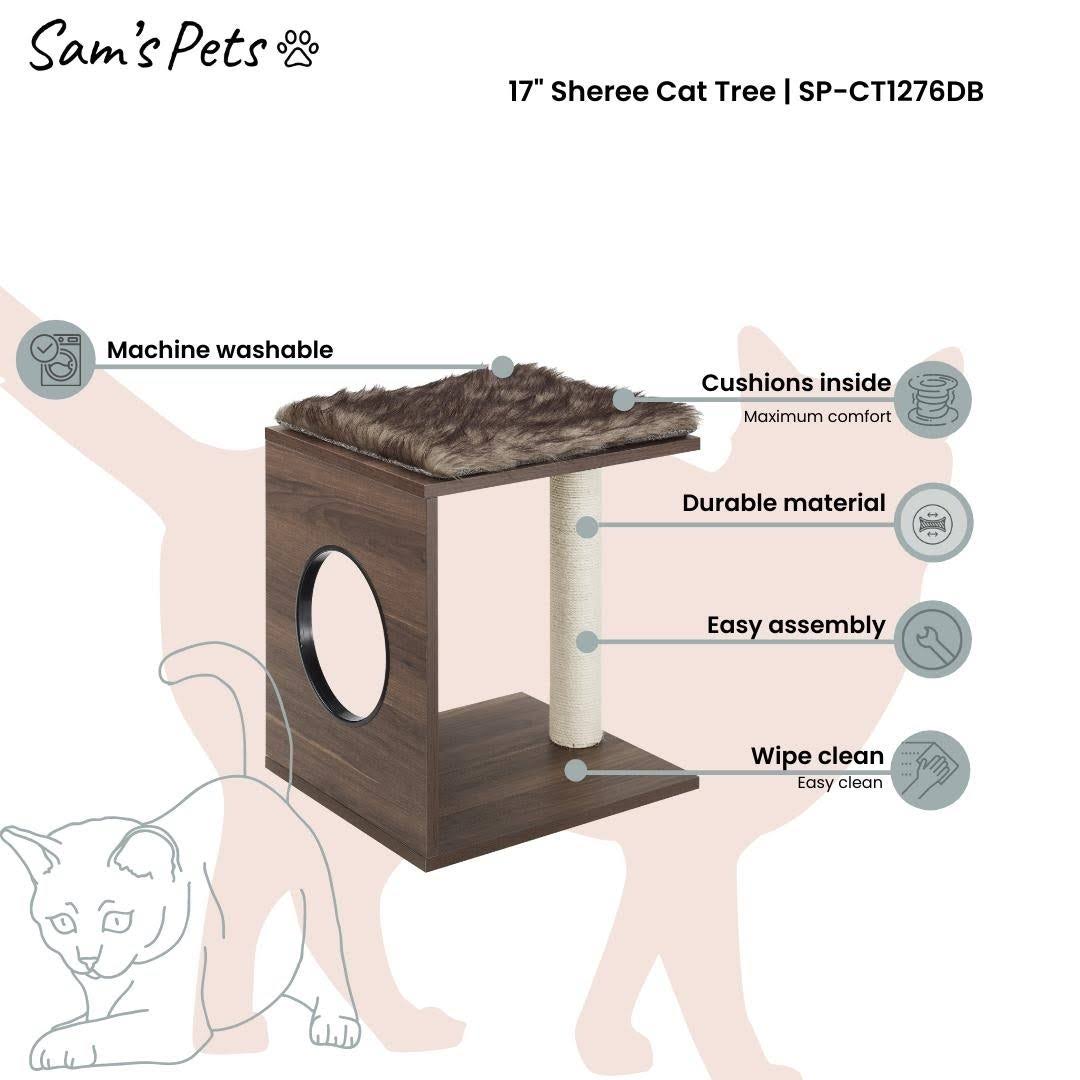 Brown Cat Tree Q43240