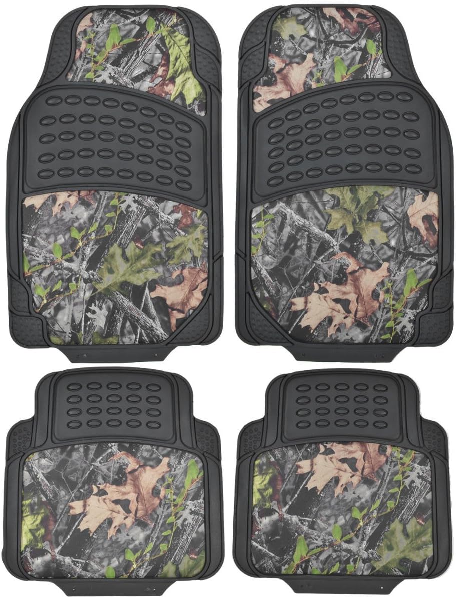 Heavy Duty 4pc Front & Rear Rubber Floor Mats R940493