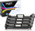 Compatible Toner Cartridge Replacement Black 4 Pack B555