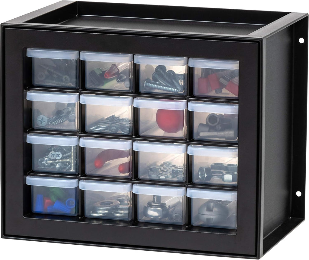 44 Drawer Parts and Hardware Cabinet, Black T11035