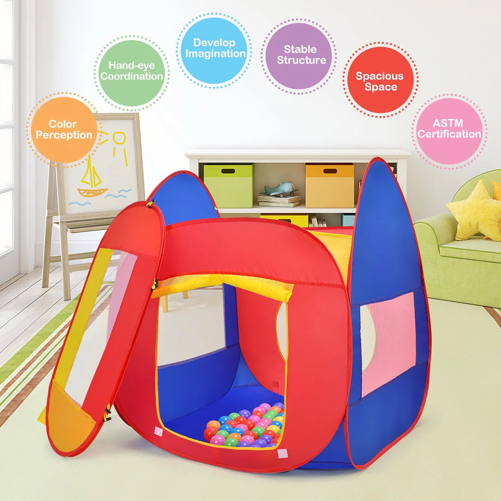Portable Kid Play House Toy Tent with 100 Balls H121128