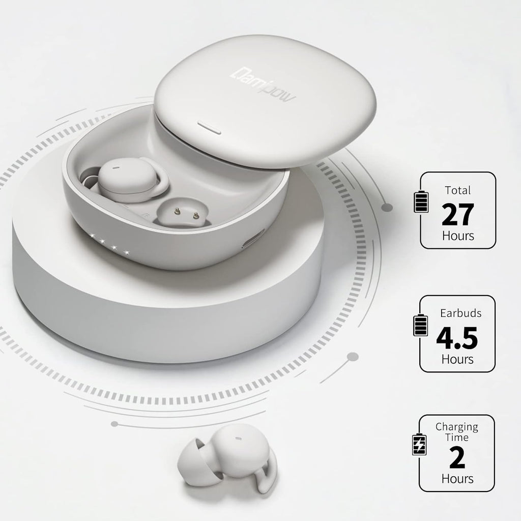 True Wireless Noise Blocking Bluetooth Sleep Earbuds H6943