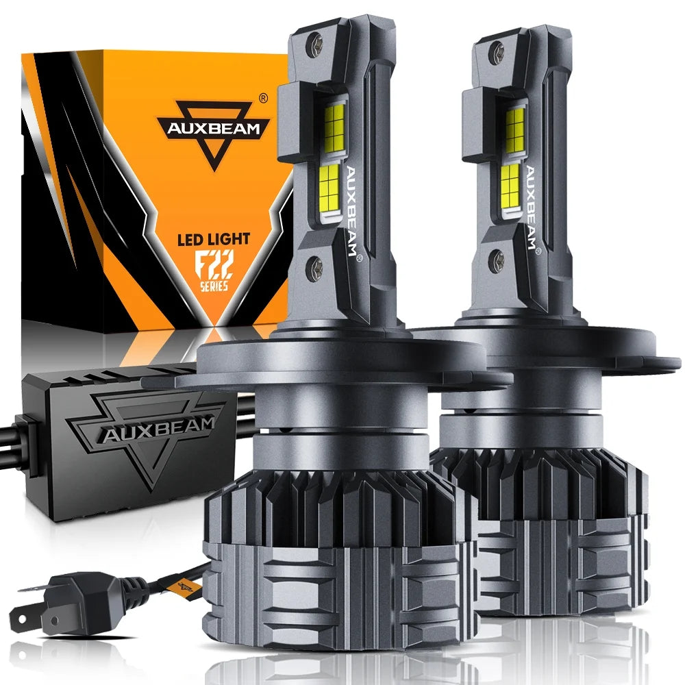 H4 LED Headlight Bulbs 6500K Cool White 2 Bulbs Y51736