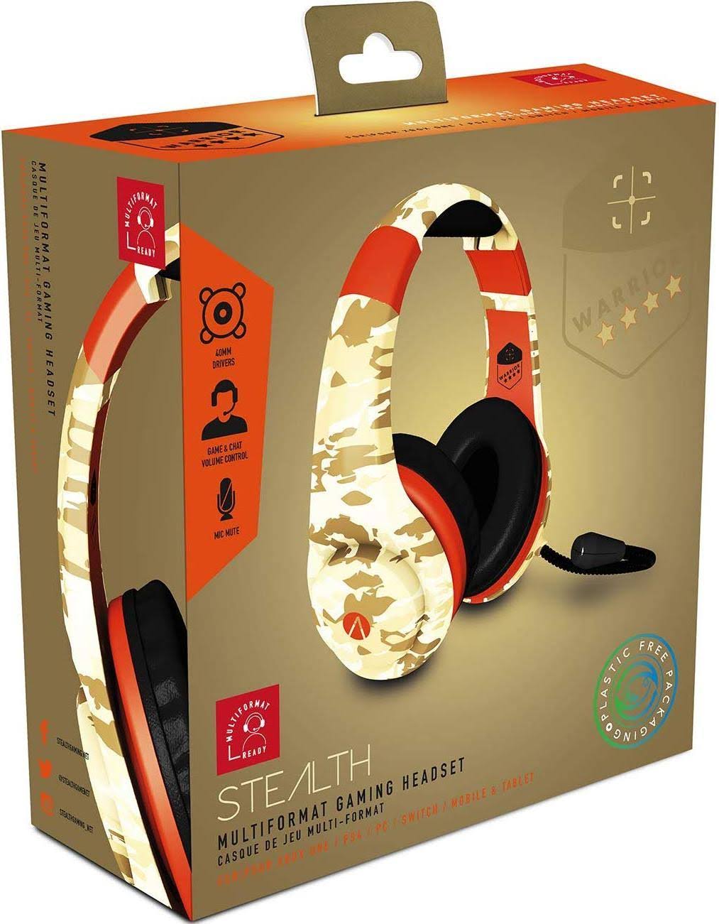 Desert Camo Stereo Gaming Headset X169785