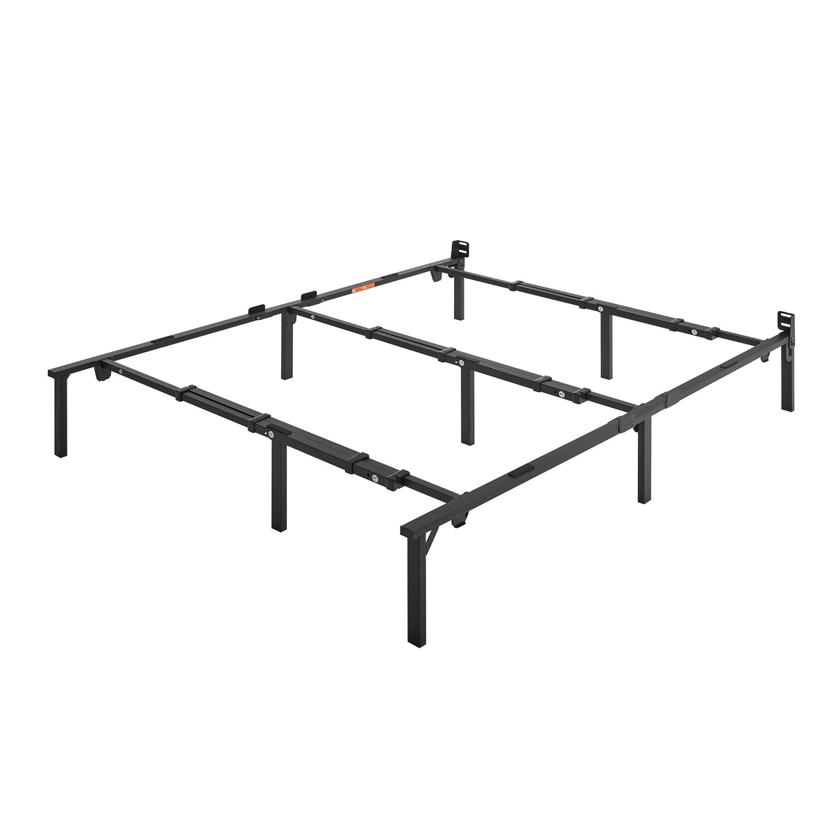 Adjustable Metal Platform Bed Frame, Black W503650