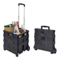 Collapsible Utility Cart, Black U95192
