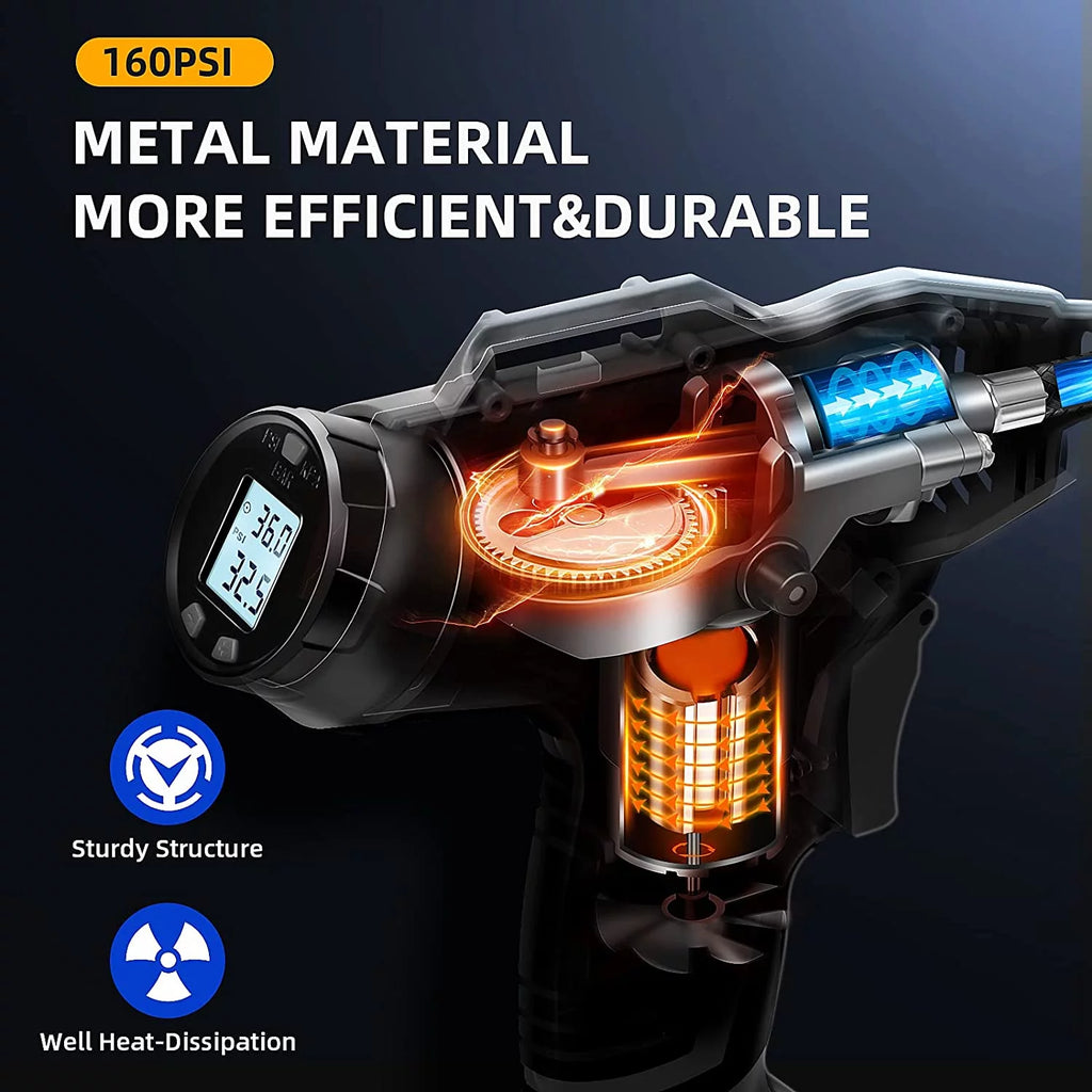 Cordless Car Air Pump 160 PSI C886