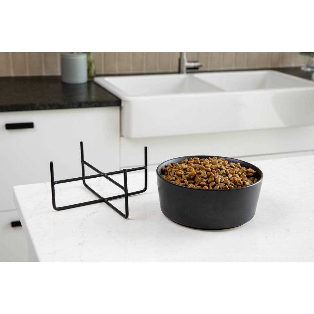 Solid Dog Bowl Stand I488
