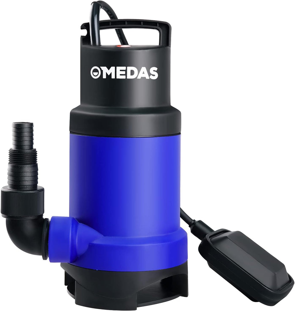 Electric 3 in 1 Submersible Pump 3/4HP 500W 3302GPH with Float Switch C778