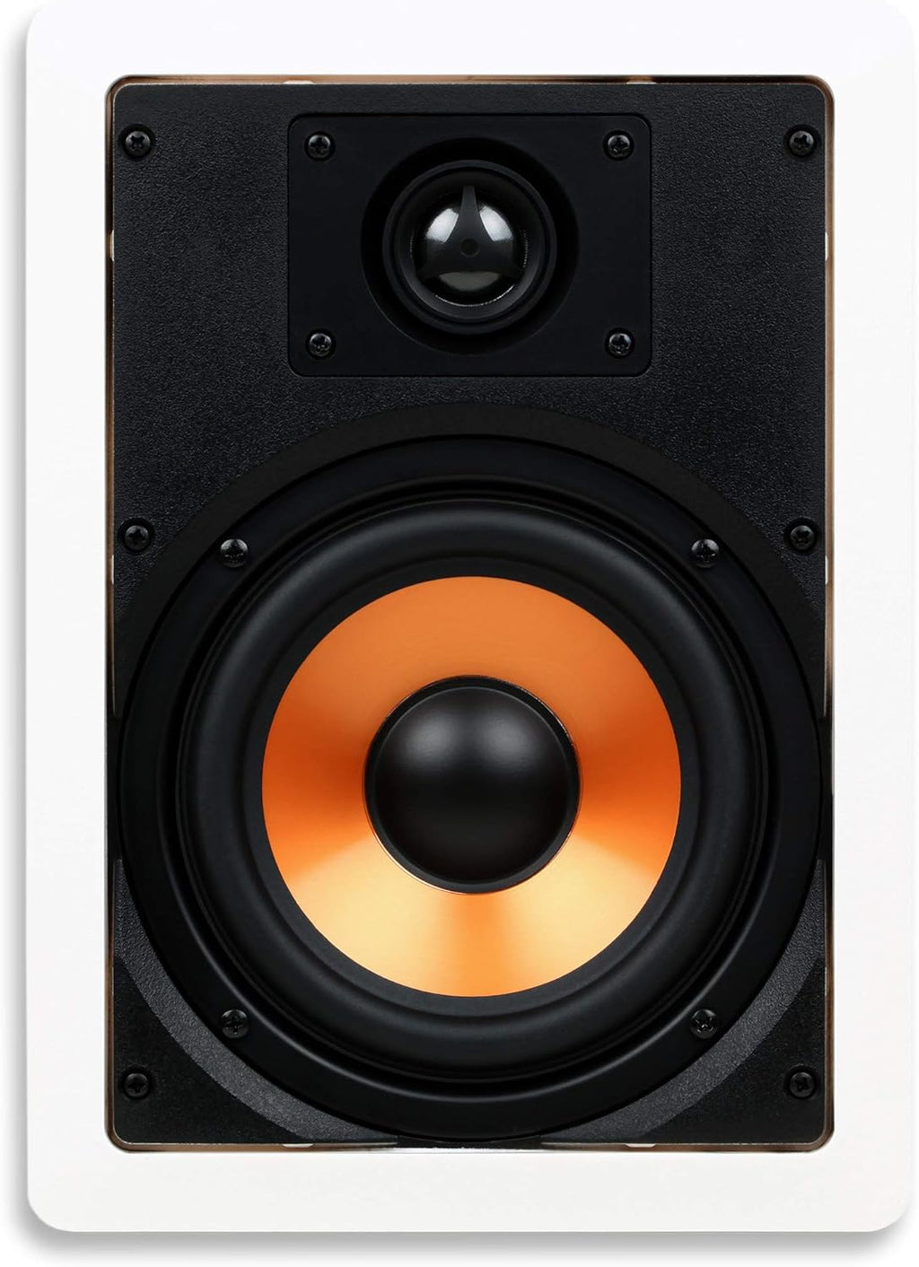 White 6.5 Inch 2-Way in Ceiling in Wall Speaker B999