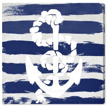 Blue Coastal Canvas H944