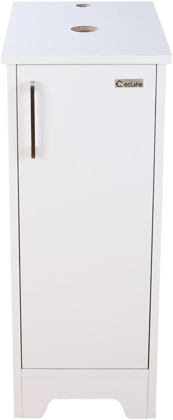 13 inch White Free Standing Bathroom Vanity E367