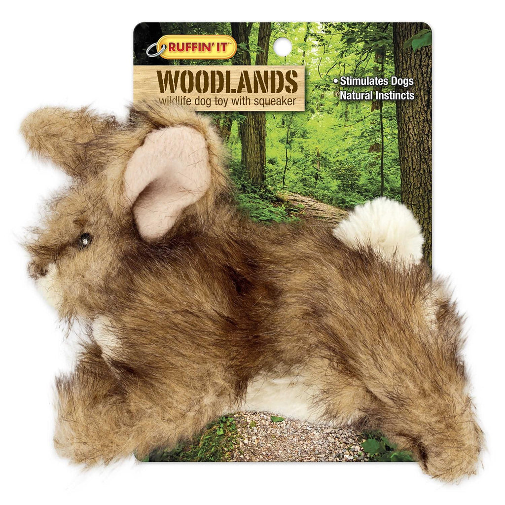 Woodlands Rabbit Plush Dog Toy S648988