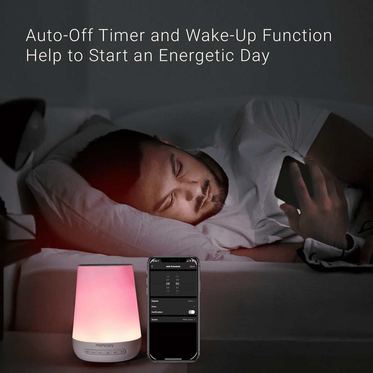 Baby Sound Machine with Night Light B7296