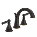 8 in. Widespread Double-Handle High-Arc Bathroom Faucet in Bronze X76954