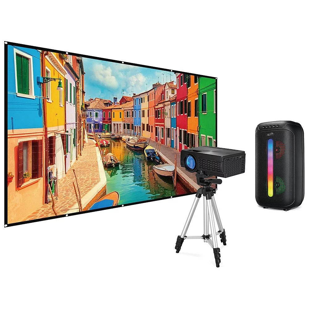 Black Pop-up Movie Theater Kit O990485