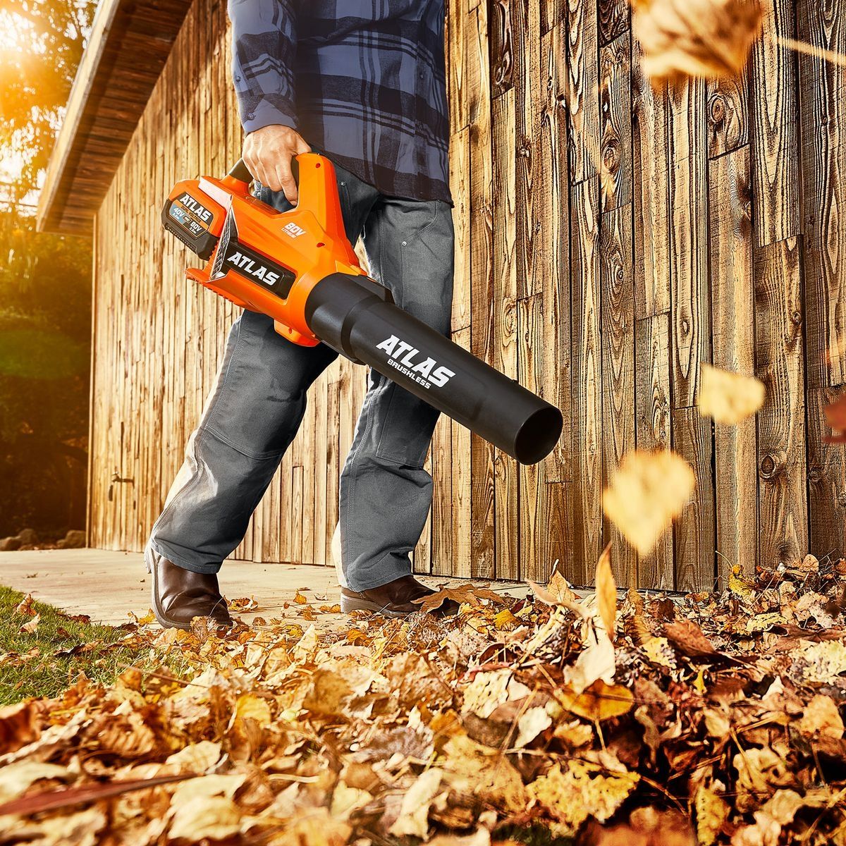 80V Brushless Cordless 150 MPH/605 CFM Blower H396