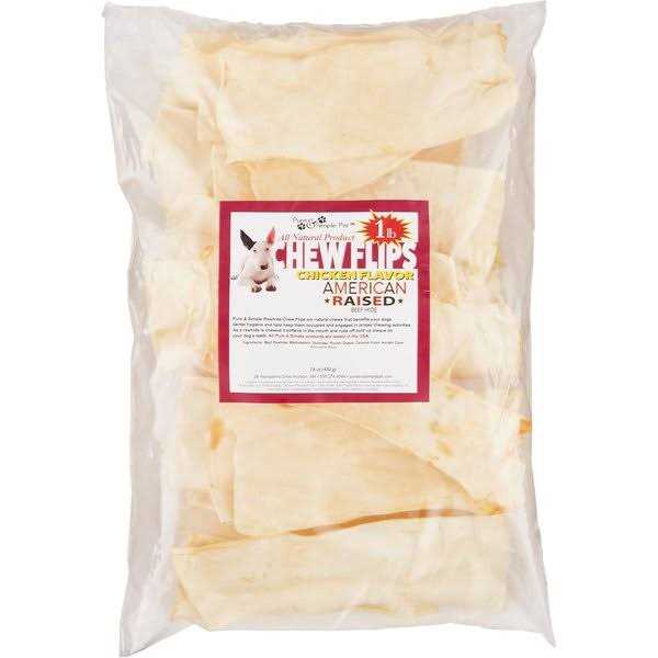 Rawhide Chew Flips G996