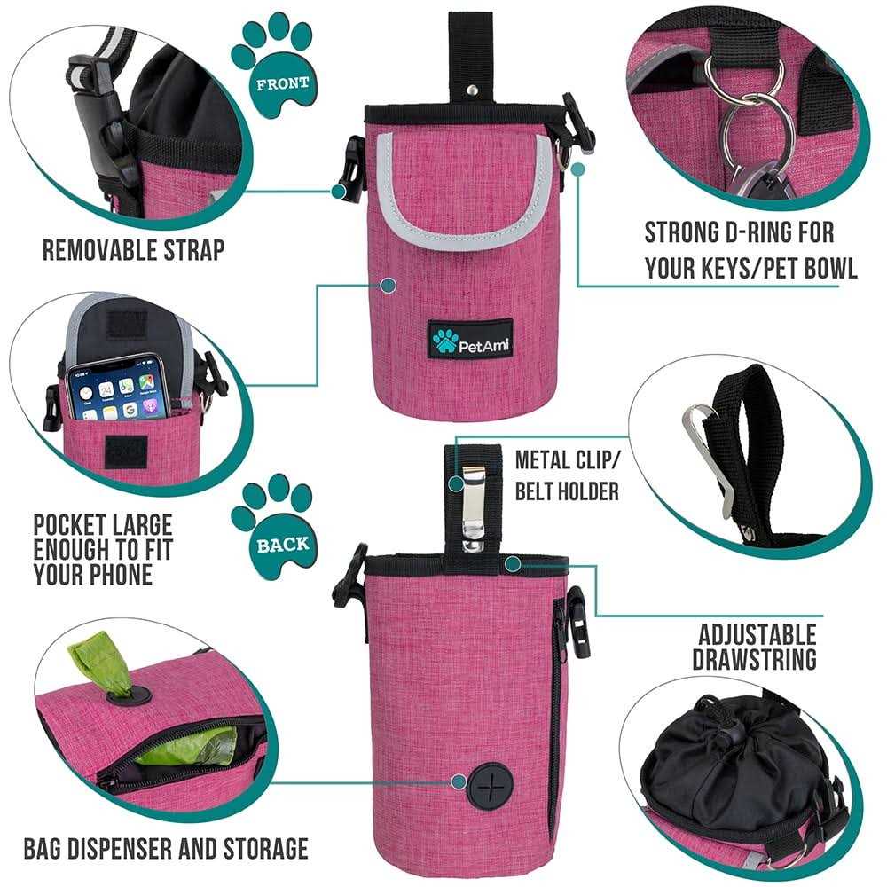Dog Treat Pouch with Pocket W127