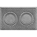 WaterHog Dog Bowl Pet Feeder Mat W6888