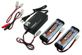 Universal Smart Charger 6V - 12V + 2 Pcs 7.2V NiMH 3800mAh Battery Packs S7933