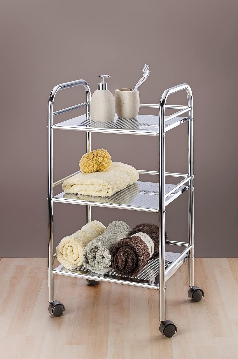 3 Tier Rolling Utility Cart S11480